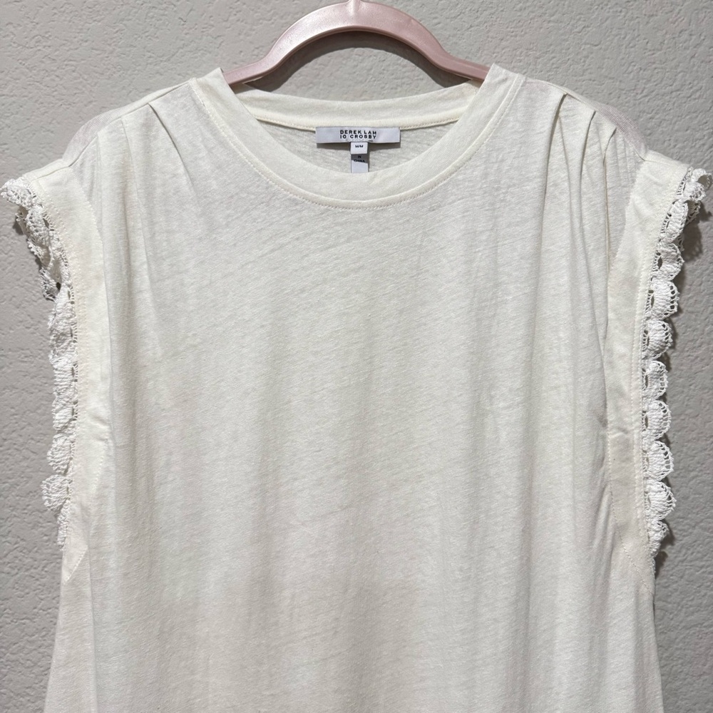 Derek Lam Jay Ruffle Hem‎ T-Shirt Dress - Picture 11 of 11
